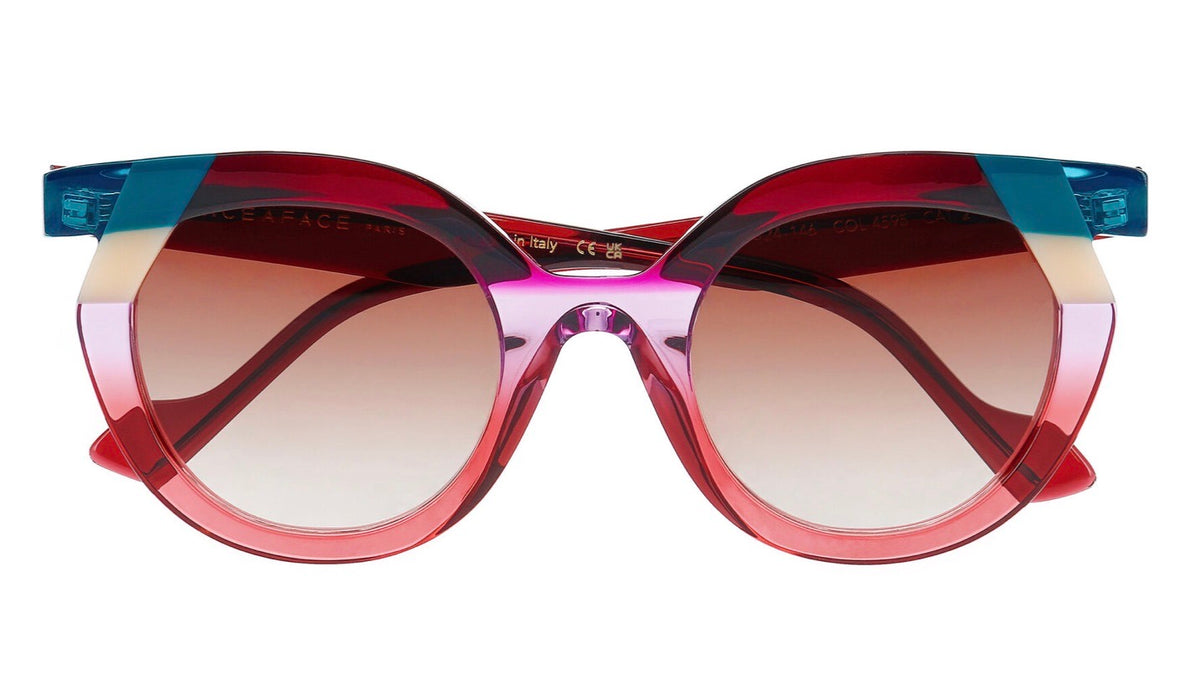 Face A Face Blured 1 - 4595 Violet Gradient Sunset | Eyeglasses
