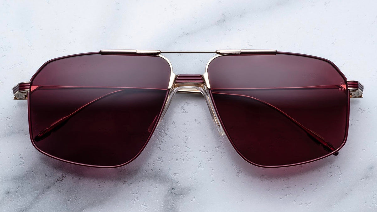 Jacques Marie Mage Jagger - Champagne | Eyeglasses | Black Optical