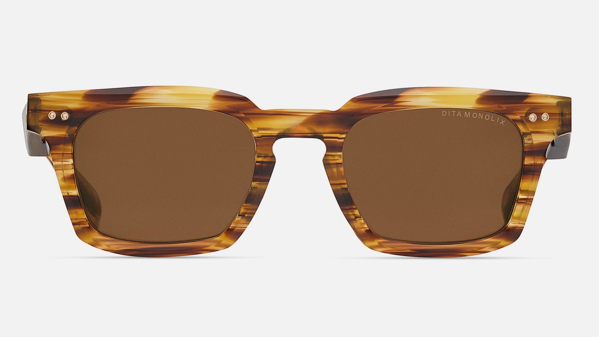 Dita Monolix - Brown Hazel | Eyeglasses | Black Optical