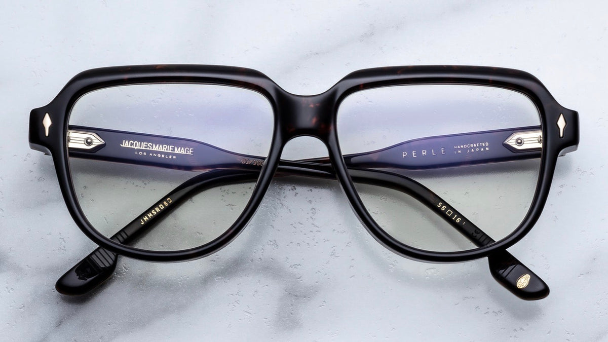 Jacques Marie Mage Perle - Agar | Eyeglasses | Black Optical
