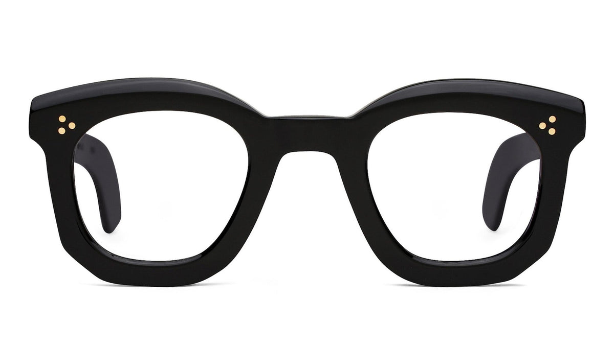 希少MAX PITTION サングラス POLI ピアノブラック　４６ Max Pittion Politician - Piano Black | Eyeglasses | Black Optical