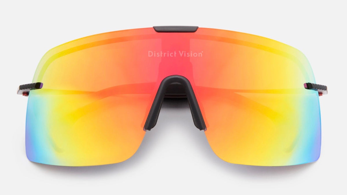District Vision Yusuke Alpine Blade - SUN Black | Sunglasses