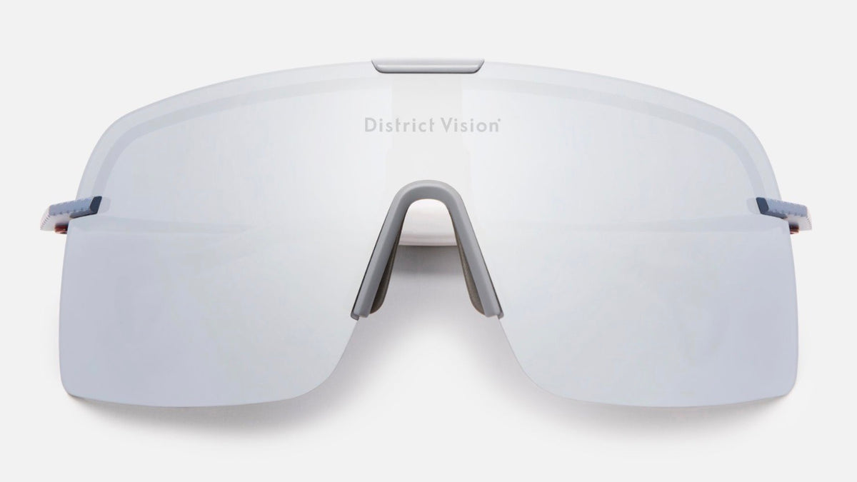 District Vision Yusuke Alpine Blade - SUN Cool Gray | Sunglasses