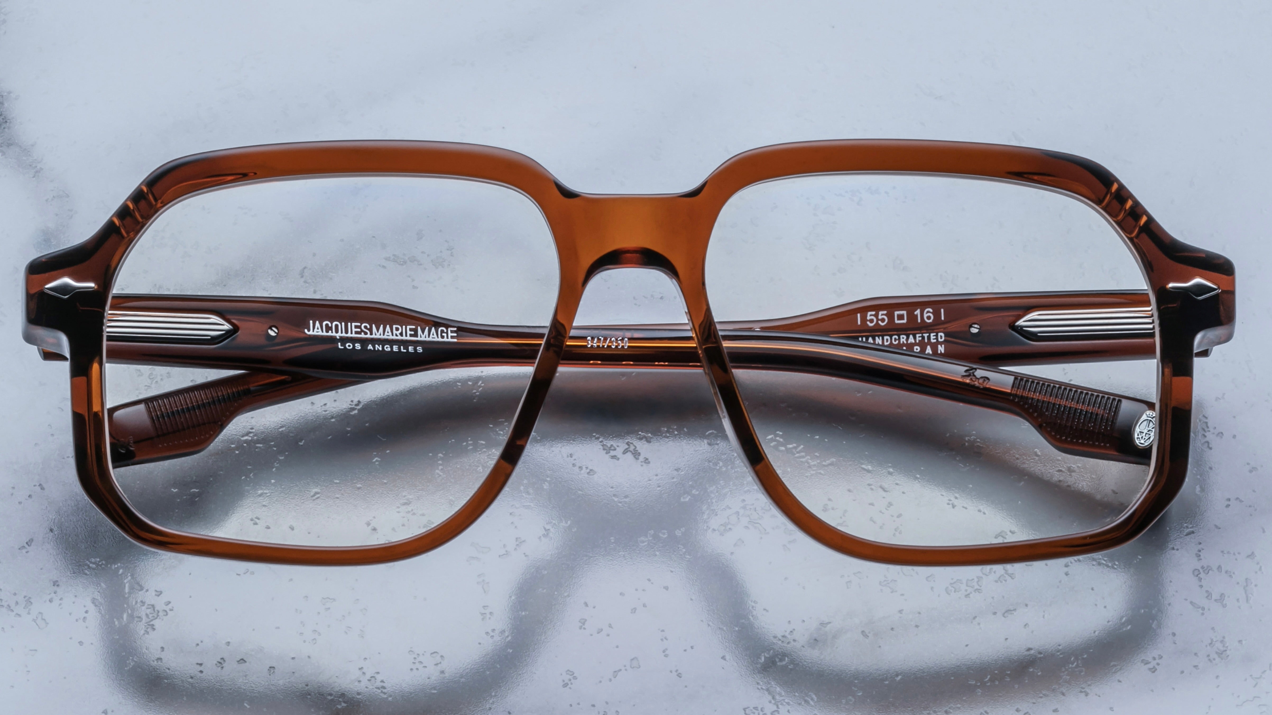 Jacques Marie Mage Domoto - Hickory | Eyeglasses | Black Optical