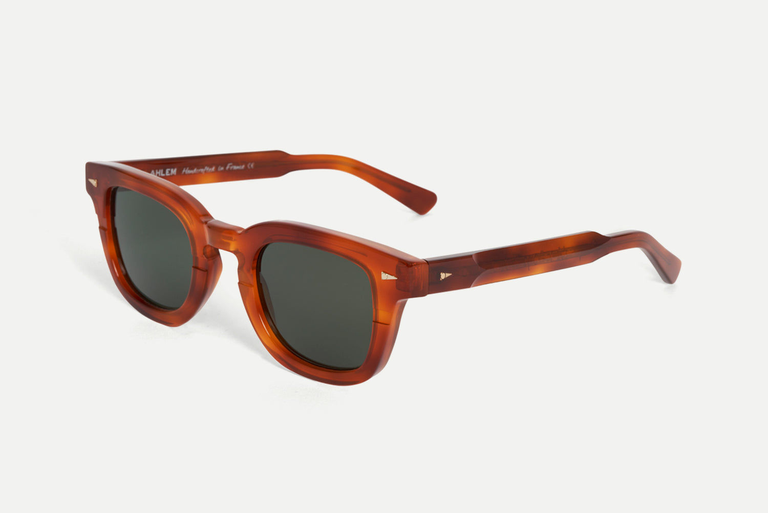 Ahlem Champ De Mars - SUN Orange Turtle | Sunglasses | Black Optical