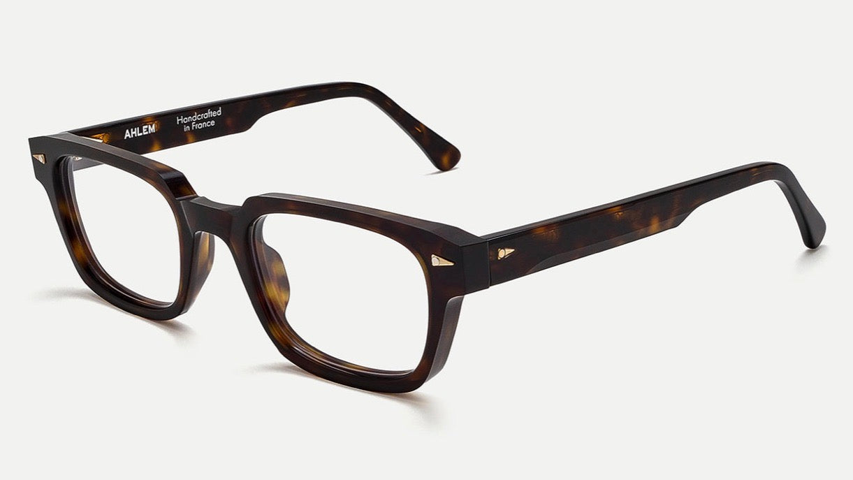 Ahlem Alexandre Iii - Dark Turtle | Eyeglasses | Black Optical