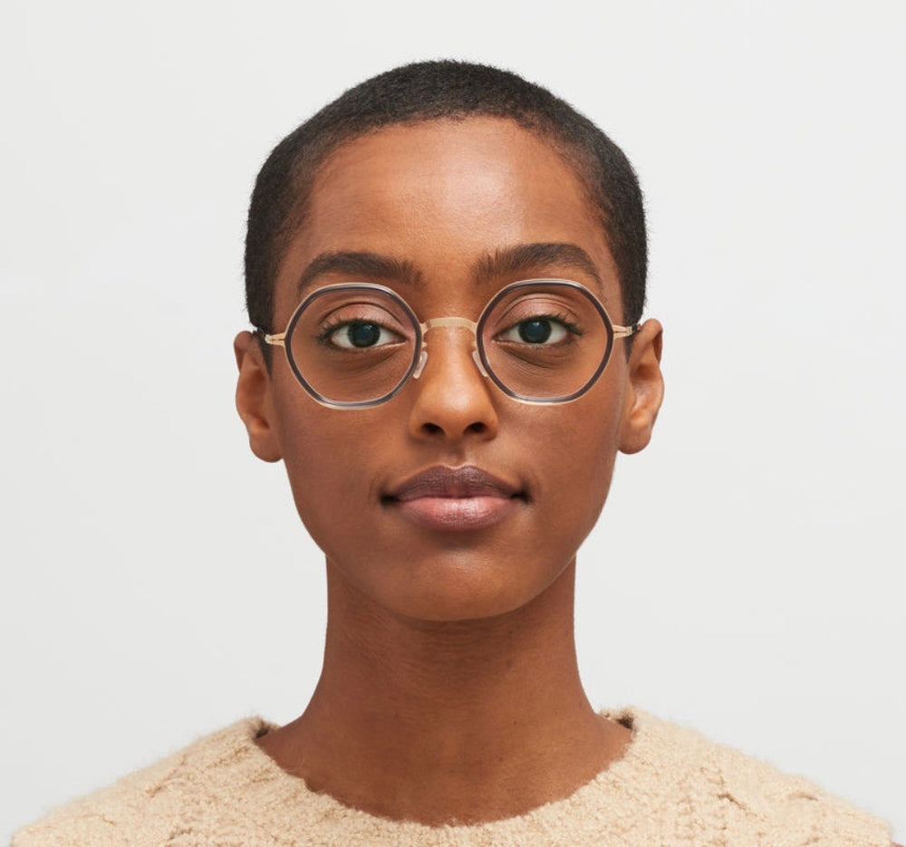 ALYA-Champagne Gold / Clear Ash