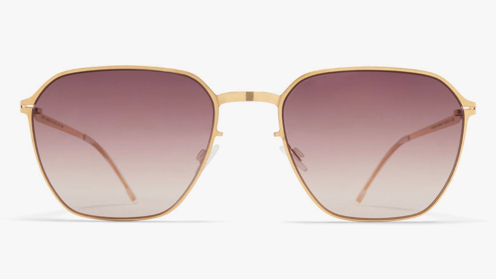 ANDERS-Glossy Gold / Cedar Brown Gradient