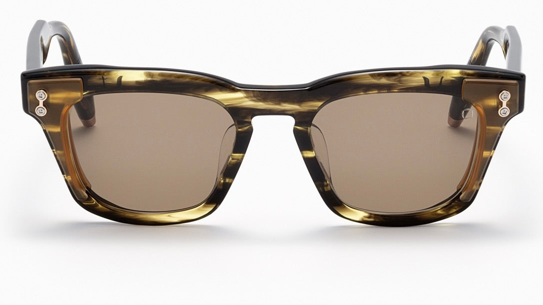 ARA-Dark Tortoise / Crystal Amber