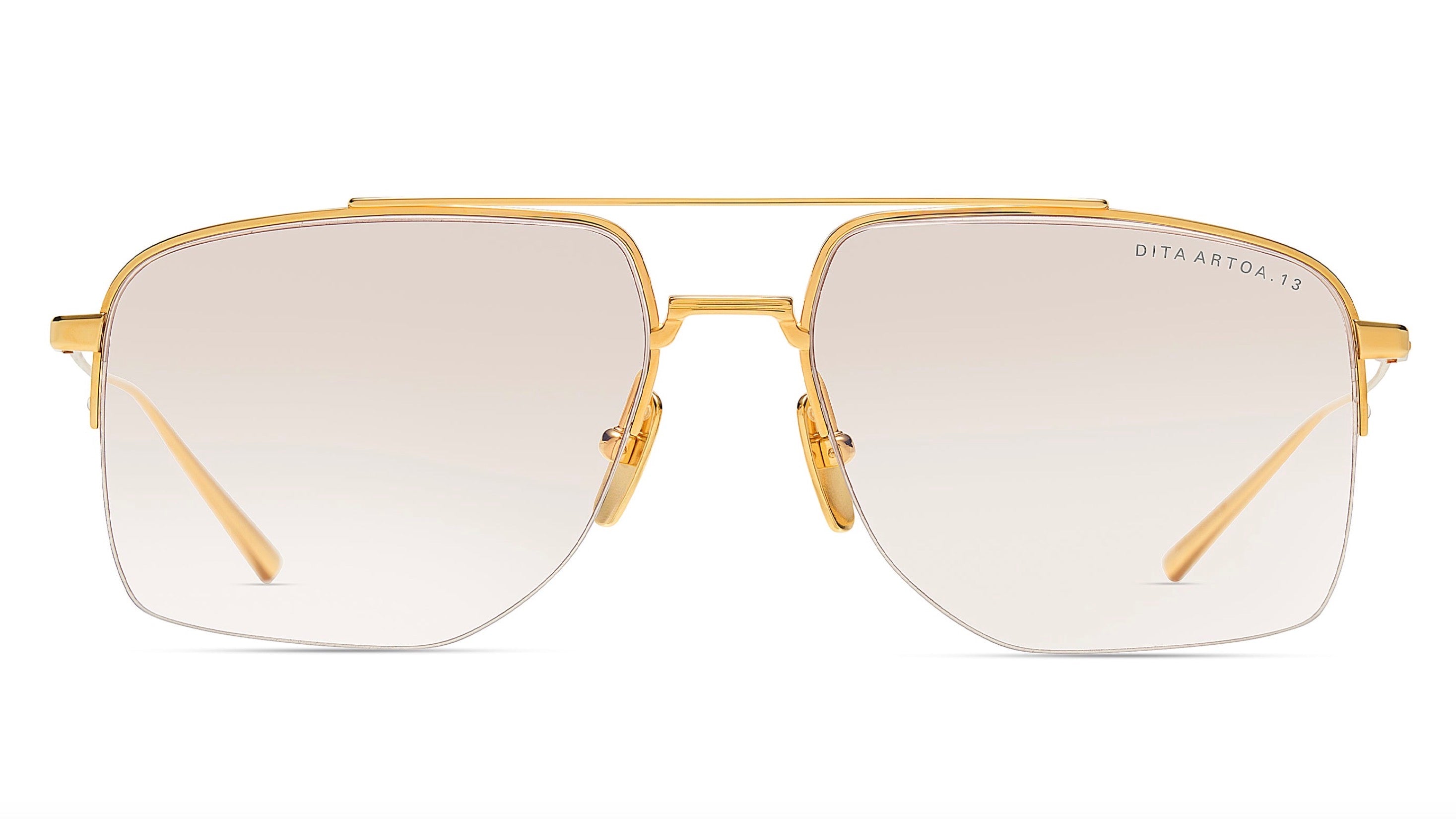ARTOA.13-Yellow Gold / Brown Wash / Clear Gradient