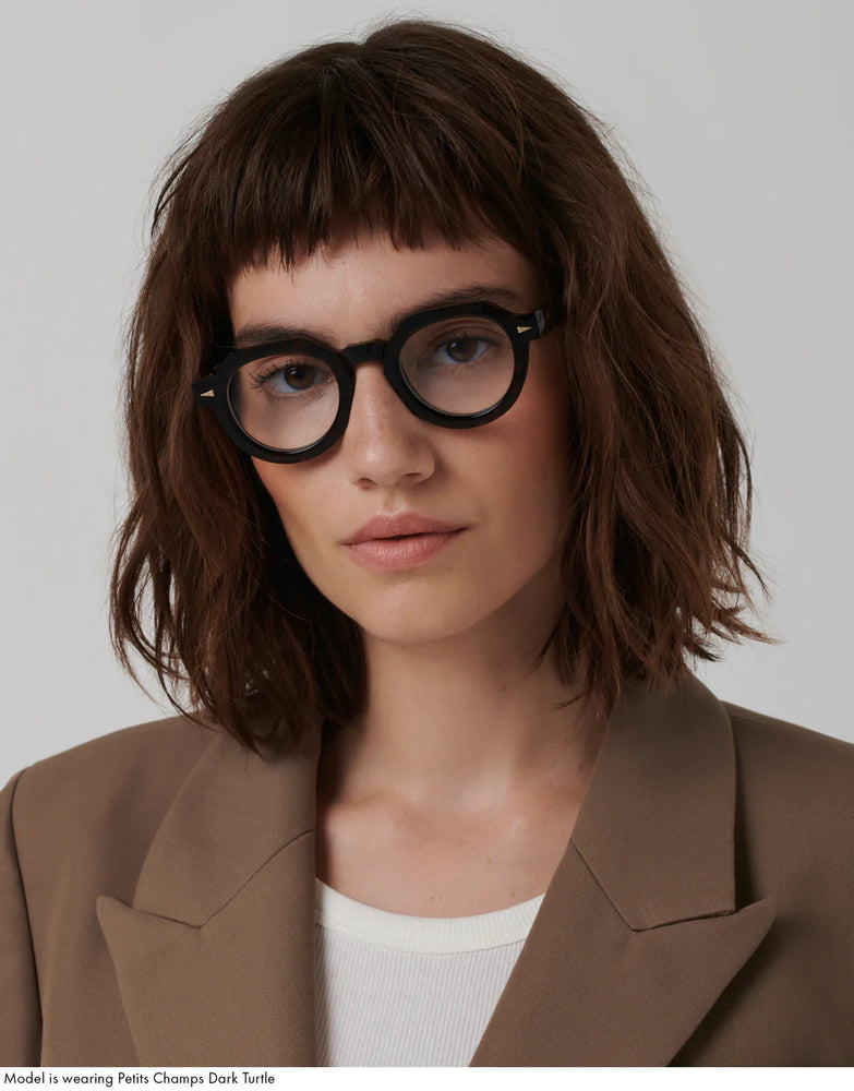 Ahlem Petits Champs - RX Dark Turtle | Eyeglasses | Black Ahlem Petits Champs - RX Dark Turtle | Eyeglasses | Black