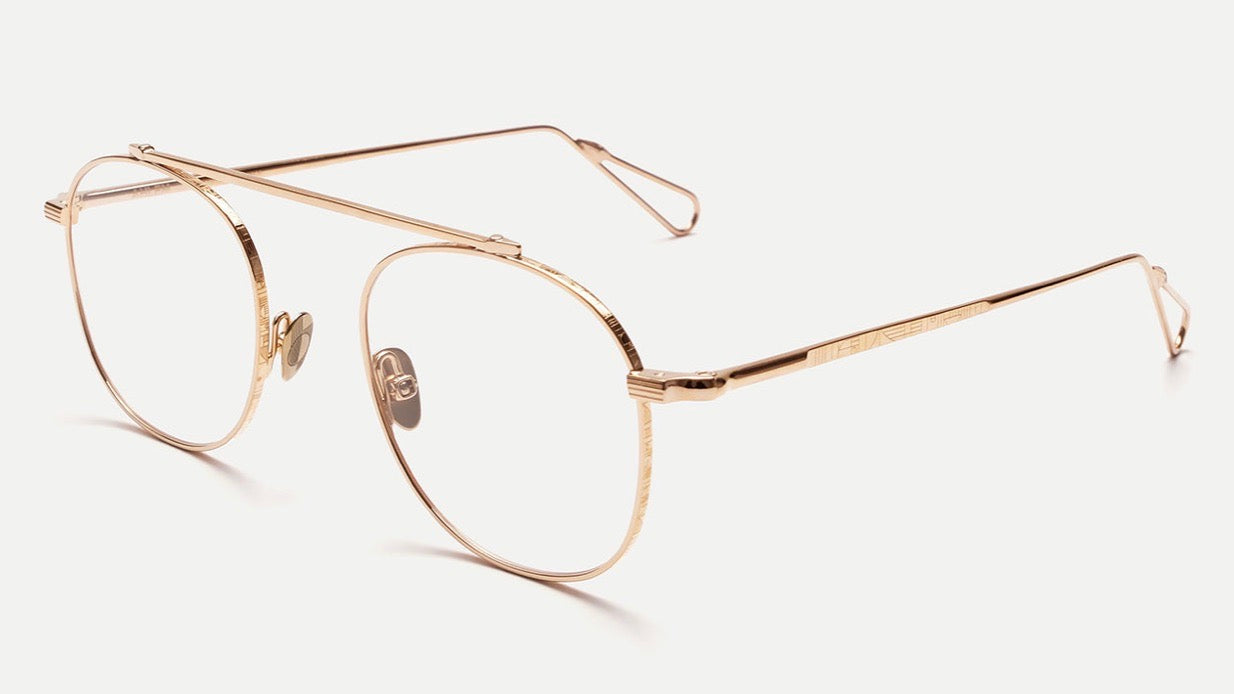 Ahlem Belleville - Champagne | Eyeglasses | Black Optical