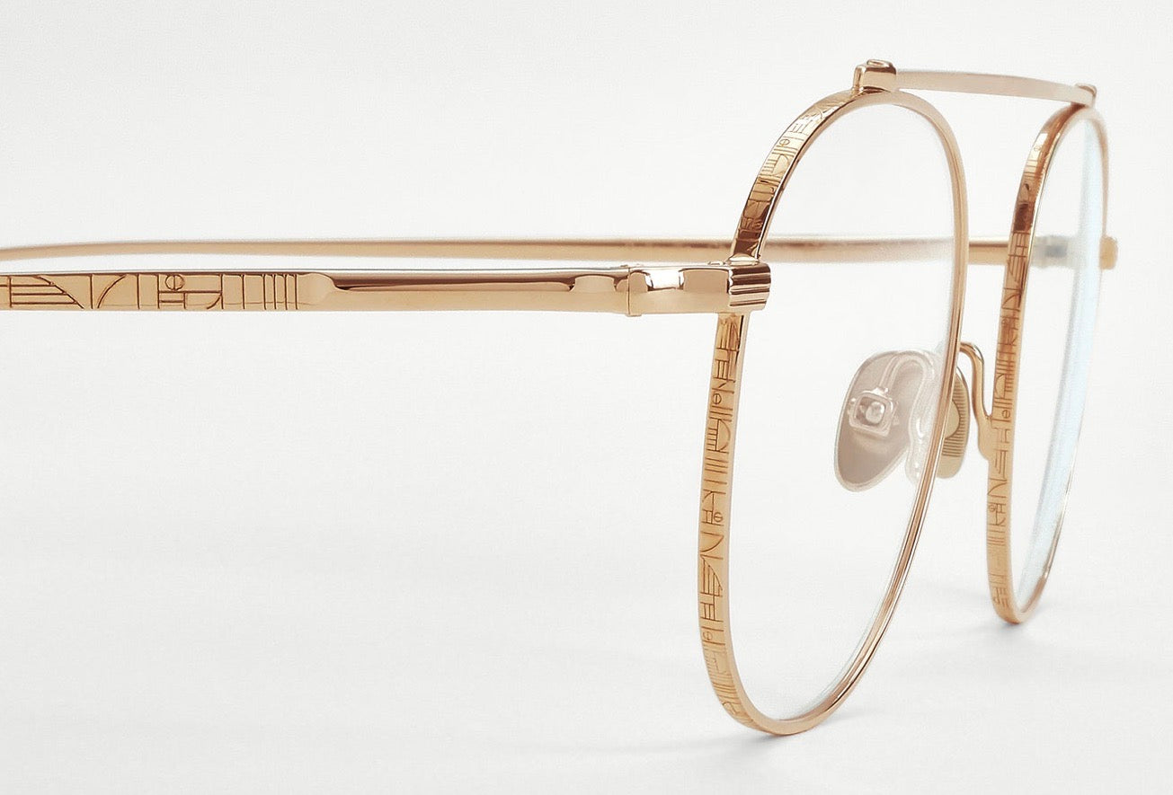 Ahlem Belleville - Champagne | Eyeglasses | Black Optical 