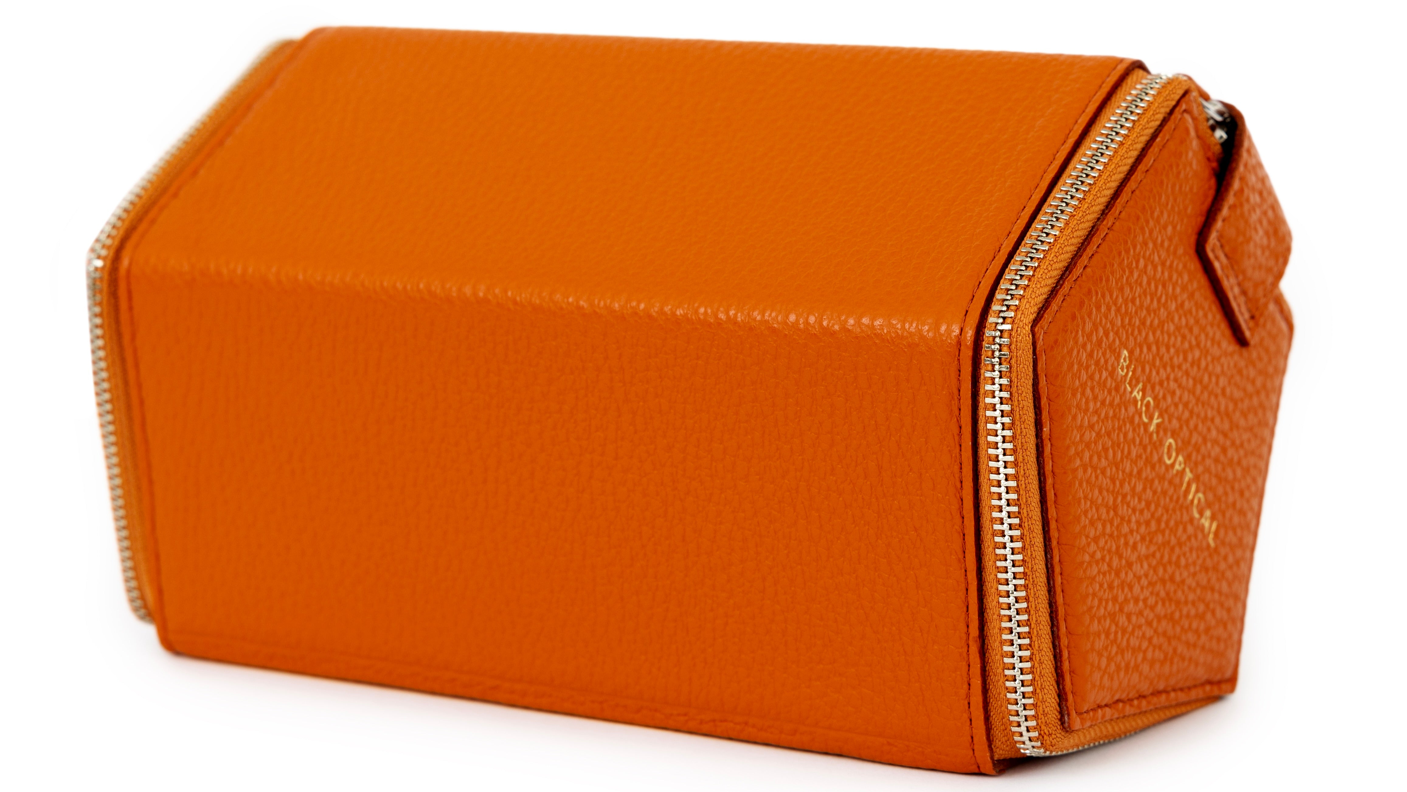PENTAGON PRISM STORAGE BOX-Orange / Black