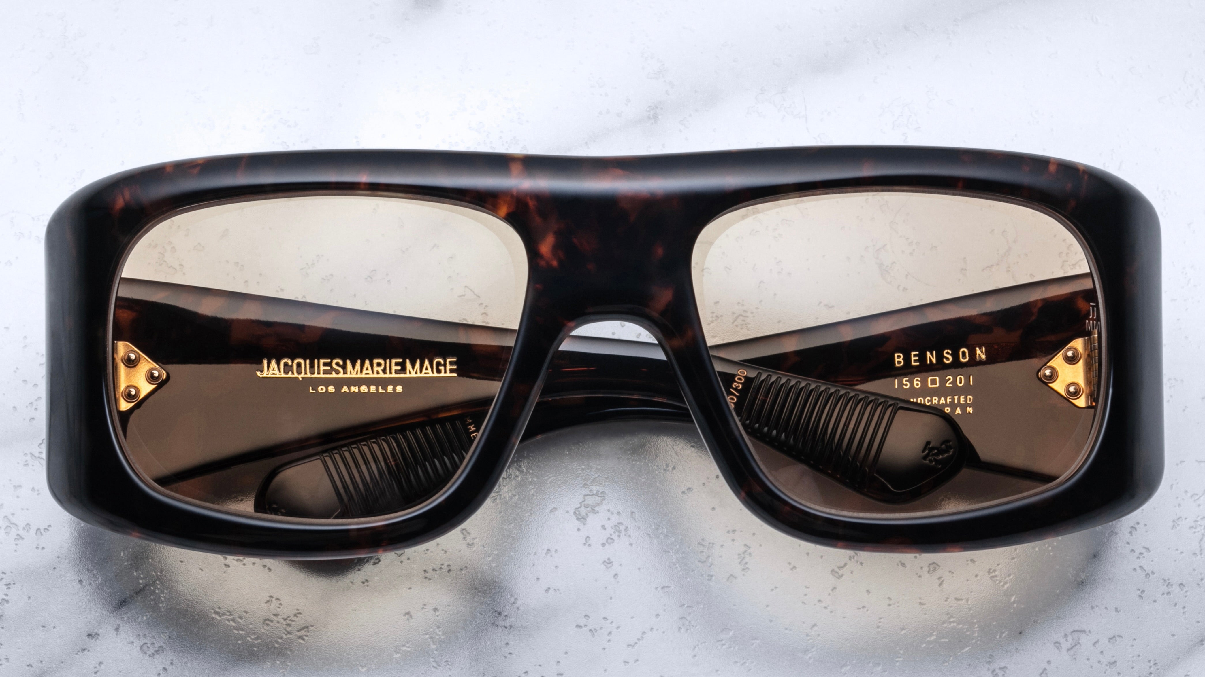 Jacques Marie Mage Benson - SUN Agar | Sunglasses | Black Optical