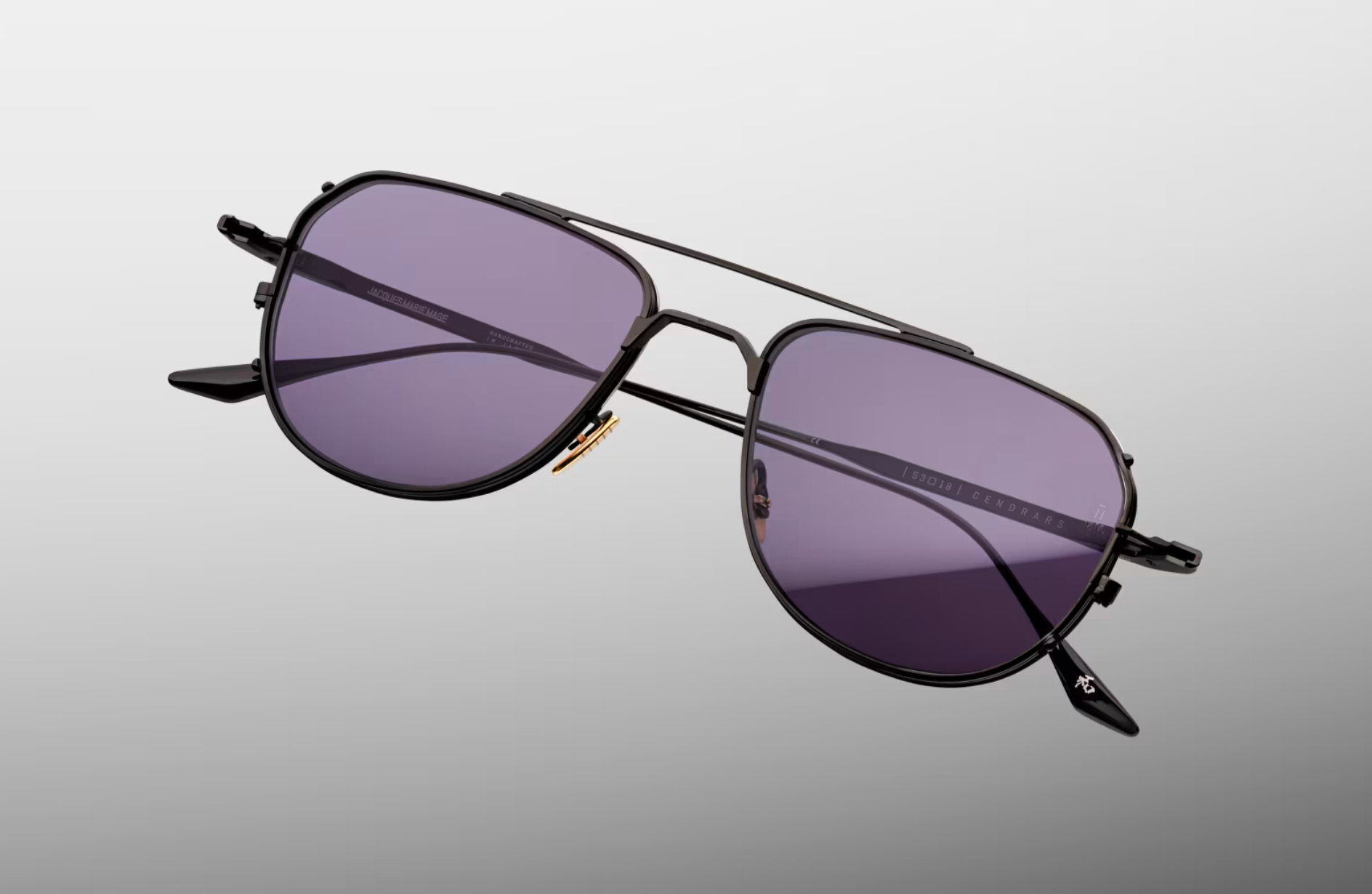 Jacques Marie Mage Cendrars - Corbeau | Eyeglasses | Black Optical