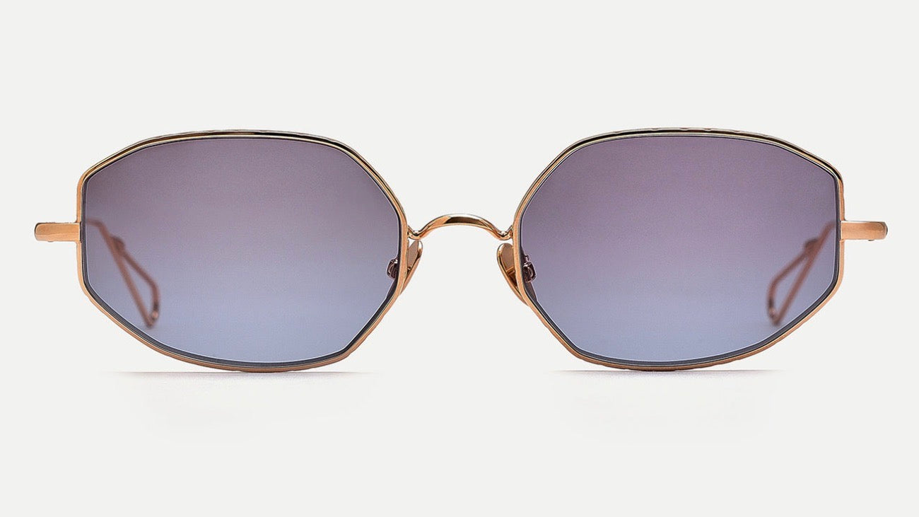 COLOMBE-Peony Gold / Blue Gradient