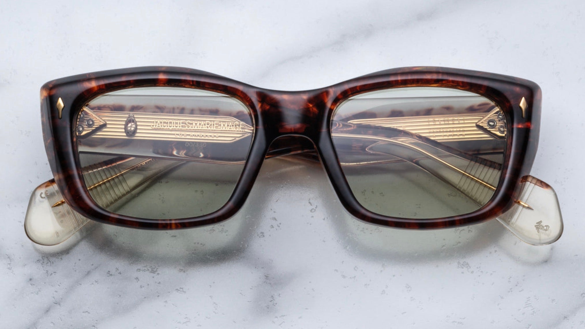 CORNICHE-Argyle / Light Bottle Green / Dark Gold