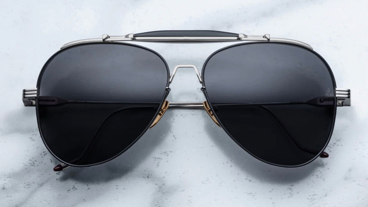 Jacques Marie Mage Gonzo Peyote 2 Silver Fox Sunglasses Black Optical