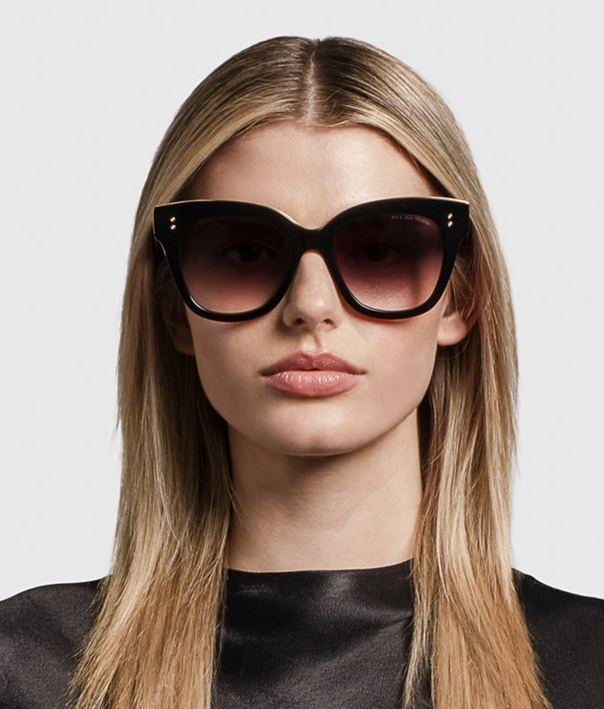 DAY TRIPPER-Black / 18K Gold / Dark Grey