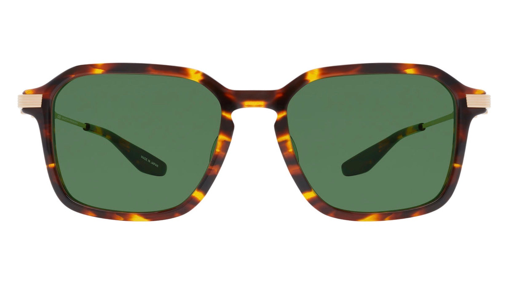 DELON-Classic Tortoise / Gold / Bottle Green