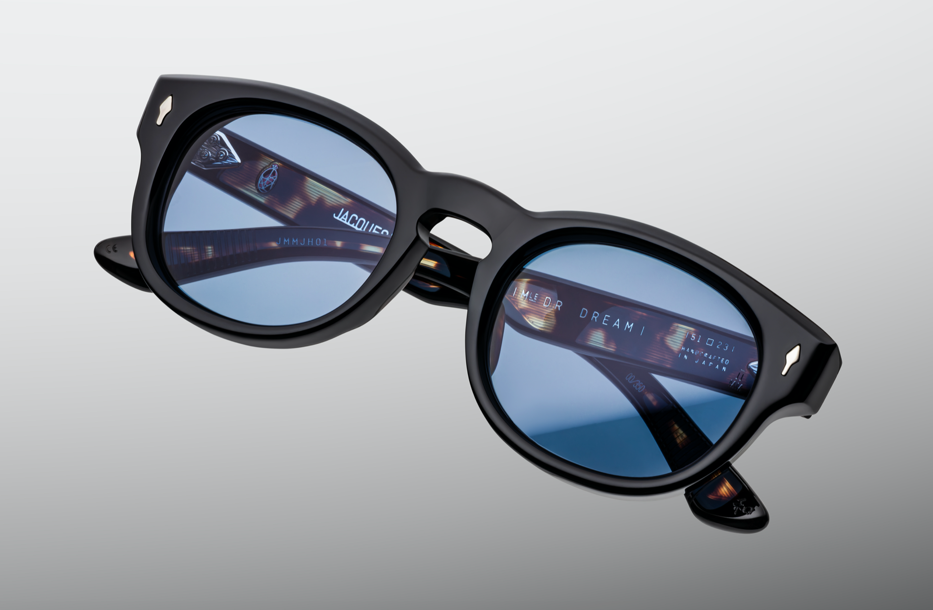 【中古】Jacques Marie Mage DR. DREAM Noir Jacques Marie Mage Dr. Dream - Noir | Eyeglasses | Black Optical