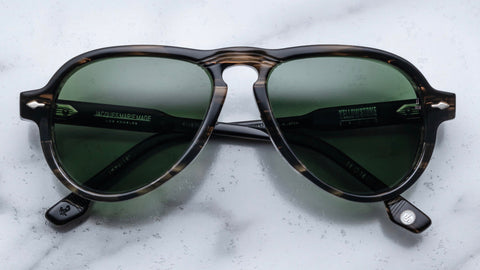 DRUID-Lodgepole / Forest Green Polarized / Silver