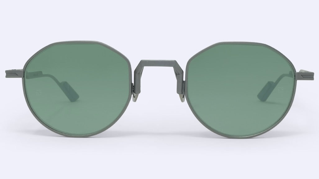 BRUNO-Gun Metal / Flash Electric Green