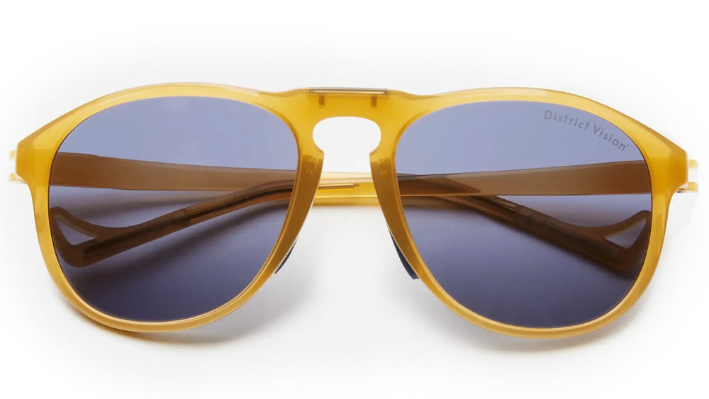 gravel bike sunglasses LINTO GRAVEL RIDER-Sand / Blue Ice