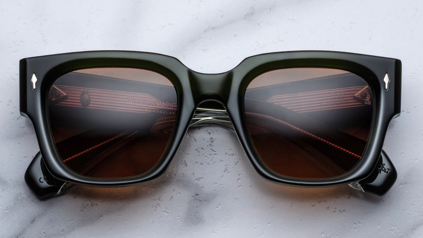 ENZO-Borneo / Dark Orange Gradient / Sterling Silver