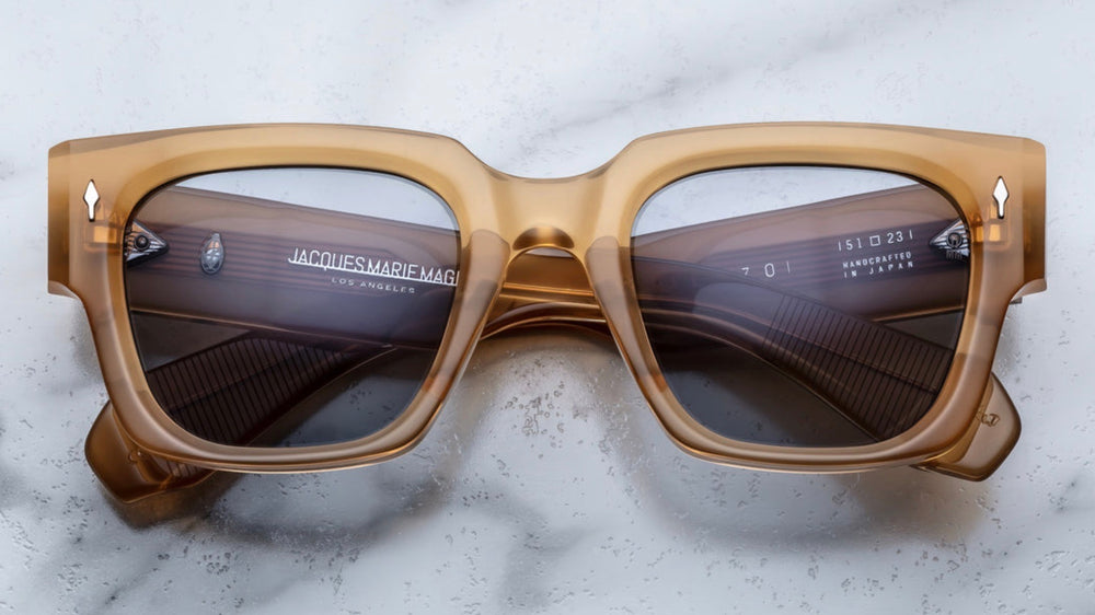 Jacques Marie Mage Enzo Saffron Sunglasses Black Optical