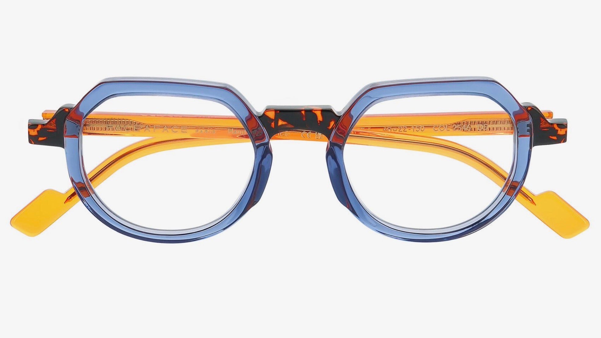 FLICKER 1-2546 Transparent Storm Blue