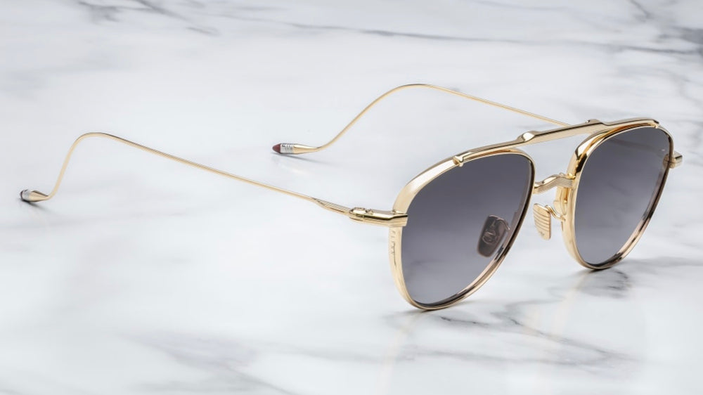 FLYNN-CIA / Grey Gradient / Moon Gold
