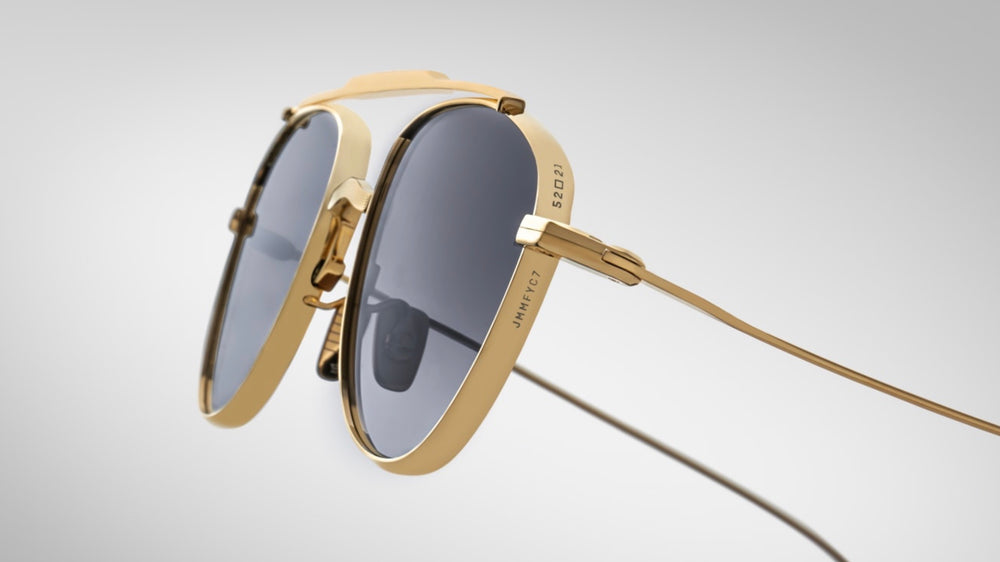FLYNN-CIA / Grey Gradient / Moon Gold