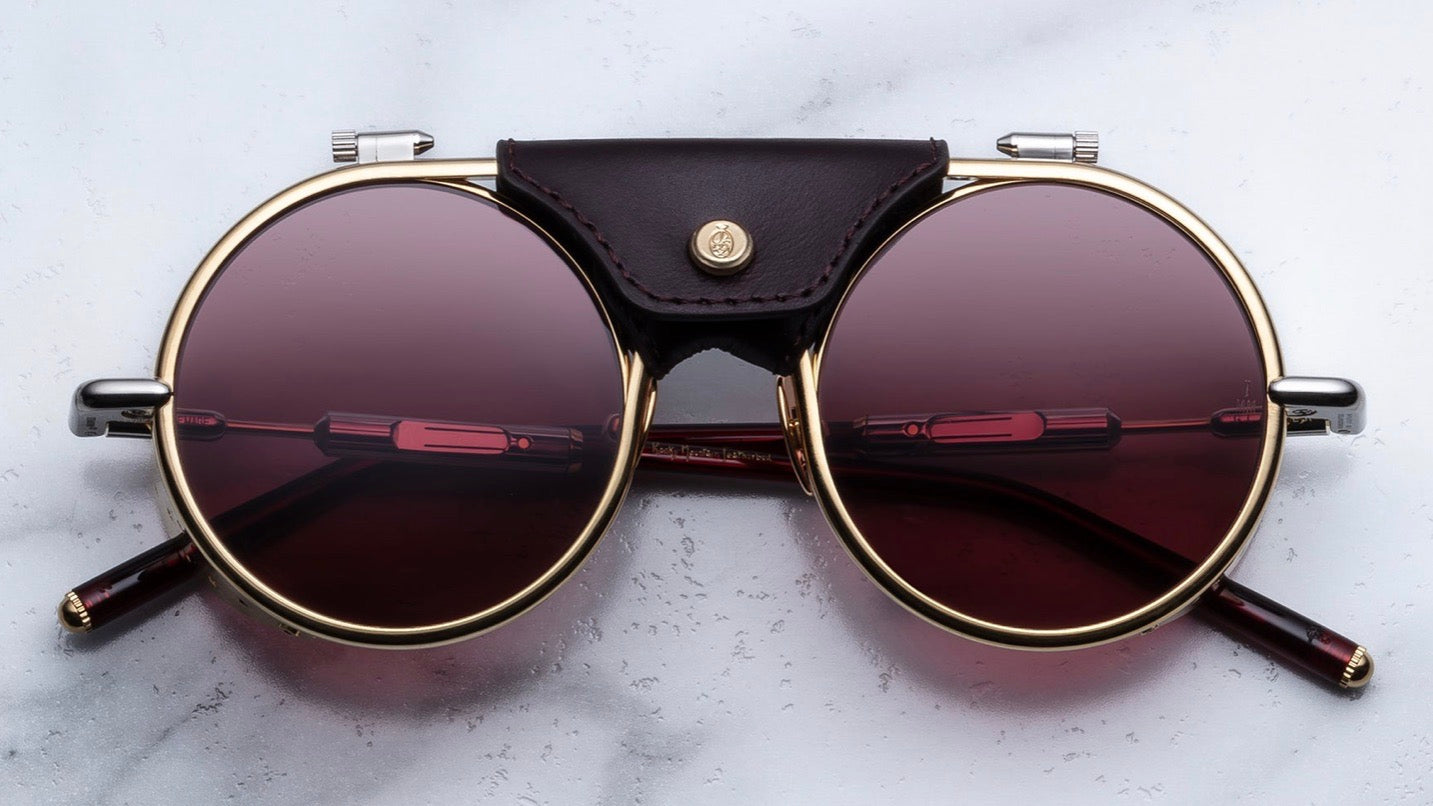 GLACIER-Gold / Mahogany / Silver