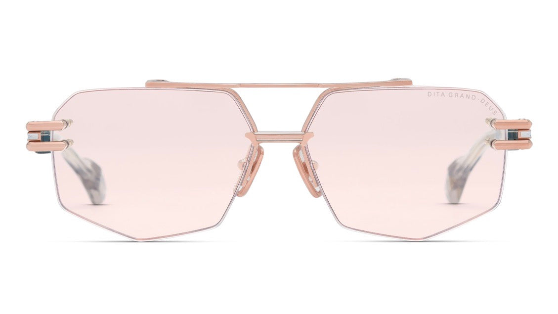 GRAND DEUS-Rose Gold / Khaki Crystal / Pink Wash