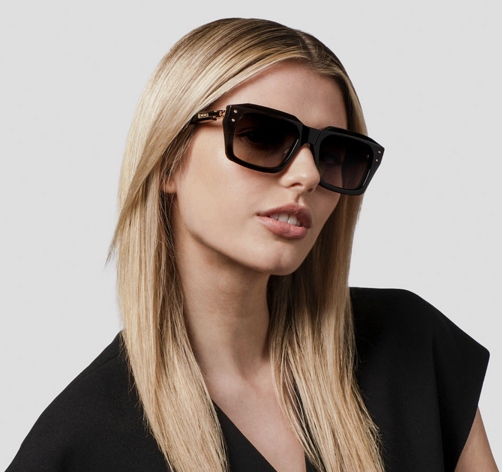 GRANDMASTER NINE-Black / White Gold / Dark Grey / Clear Gradient