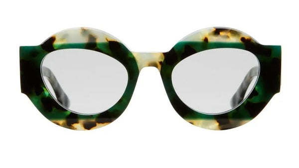 KUBORAUM N3 ブラック グリーンレンズ サングラス KUBORAUM（クボラム）の「【KUBORAUM】 Mask N3 / BM GD（サングラス