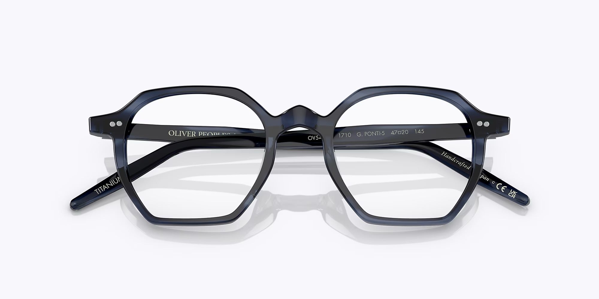 Oliver Peoples G. Ponti - G.P. Blue Tortoise | Sunglasses | Black