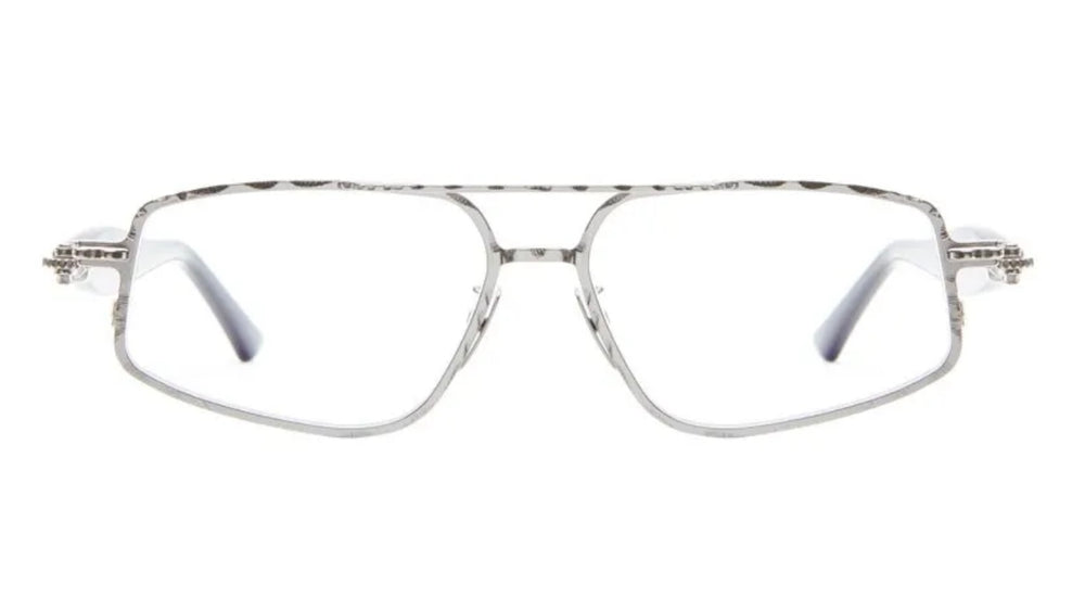 J73-SI Silver / Transparent Dark Blue / Black Shine