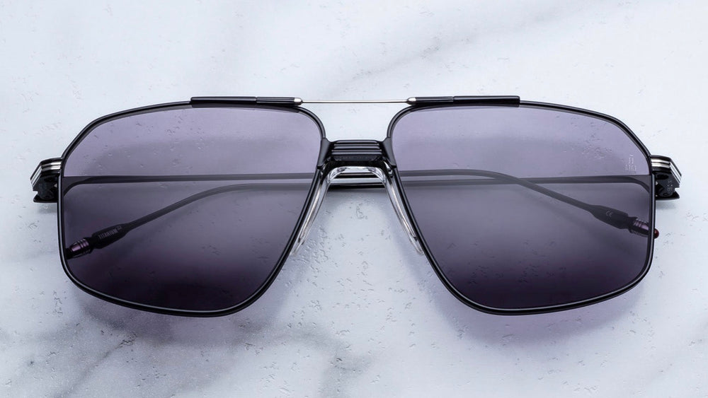 Jacques Marie Mage Jagger - Corbeau | Eyeglasses | Black Optical