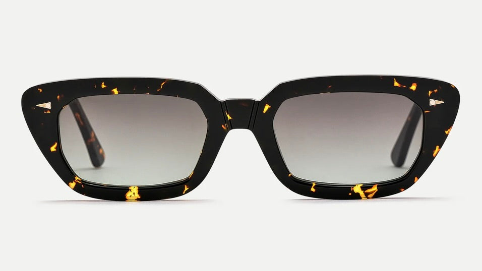 JEANNE-Yellow Turtle / Green Gradient