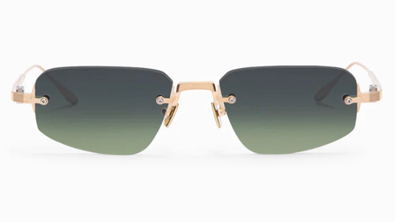 JUNO THREE-Brushed 12K Gold / Silver / Dark Grey to Olive