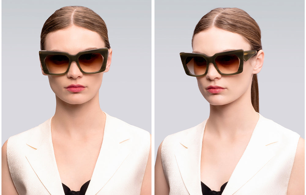 Dita Kamin - Hazel Swirl | Sunglasses | Black Optical