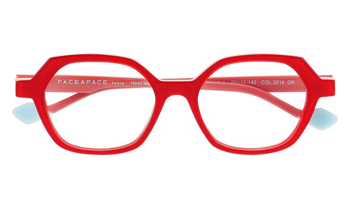 KANJI 3-2216 Red Transparent / Flash Red