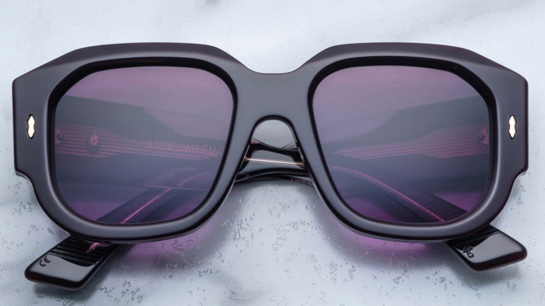 LACY-Aubergine / Aubergine Gradient / Light Gold