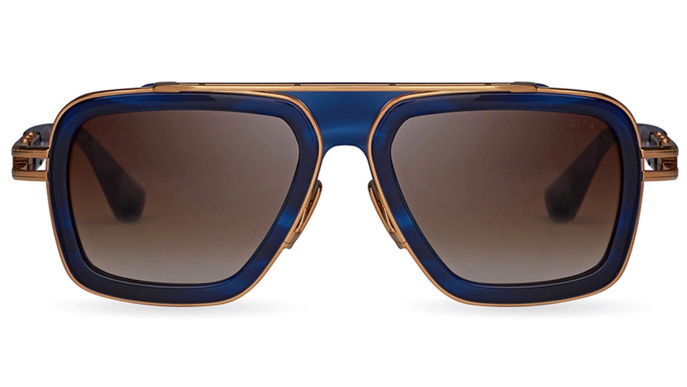 LXN EVO-Blue Swirl / Yellow Gold  / Dark Brown Gradient