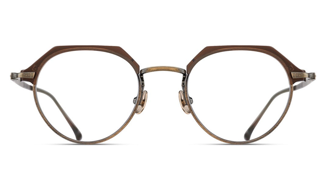 M2064-Matte Taupe / Antique Gold
