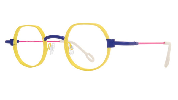 Anne Et Valentin Mecabold - 22C48 Yellow | Eyeglasses | Black Optical