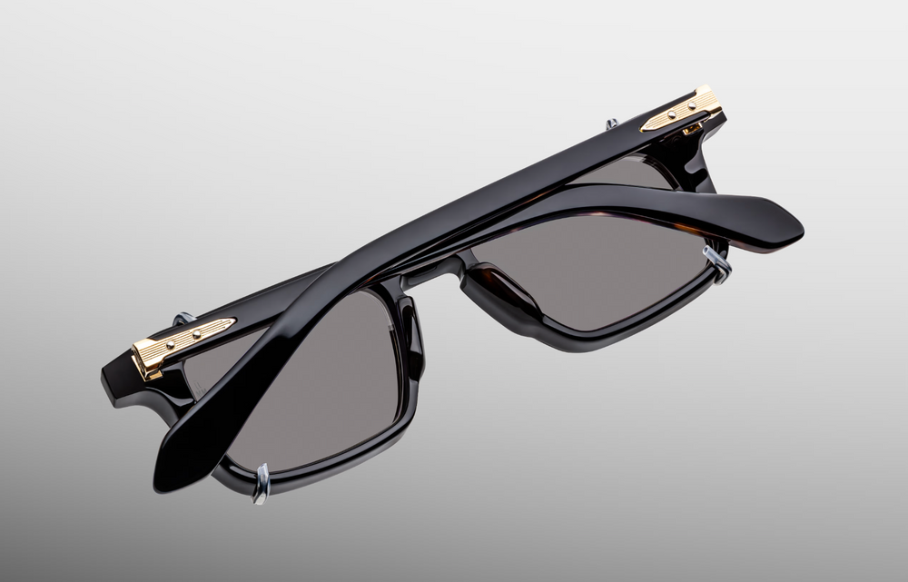 gasp ディビジョンクリューネック　ブラック　M Jacques Marie Mage Moscova Clip On - Black | Eyeglasses | Black